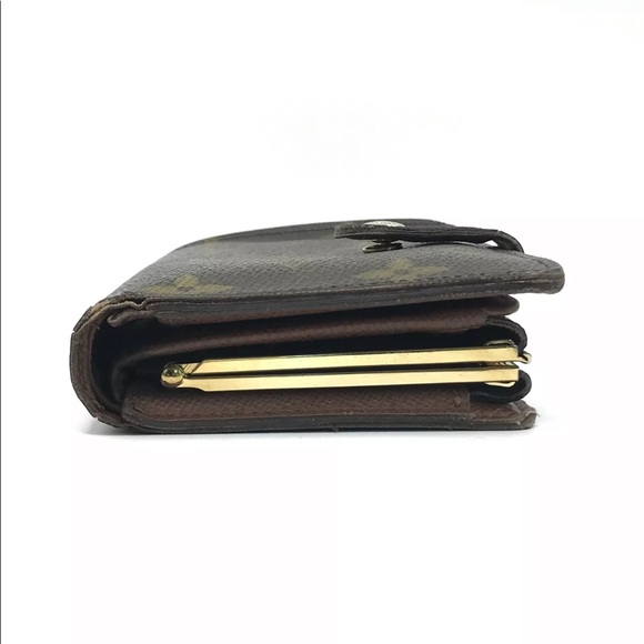 Louis Vuitton Wallet Bi-Fold Pretefeuille Vienoir M61674 Monogram Authen - Picture 5 of 9